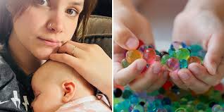 Maine mom raises the alarm after her baby daughter nearly dies from  swallowing a water bead