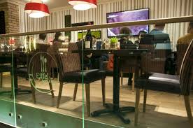Make a 5:00pm reservation to secure a window table. Galeria Eiffel Bistro