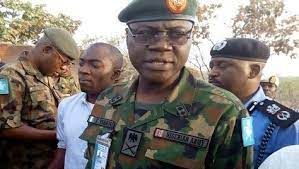 Im later assume duty to be di new theatre commander of operation lafiya dole (opld) for maiduguri, di borno state capital. 0 Xwd16fcil0lm