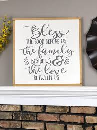 Add a few green plants, a chalkboard, and some metal vases to create a vintage farmhouse feel right in your living room. Wall Decor Farmhouse Signs For Living Room Novocom Top