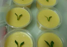 Cara membuat puding jagung susu : Resepi Kastard Jagung Santan