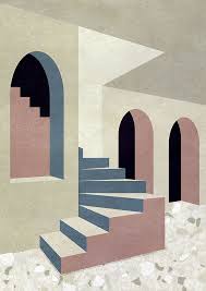 Illustrator Charlotte Taylor Brings Fictional Interiors To Life Architecture Illustration Building Illustration Painting Art Projects