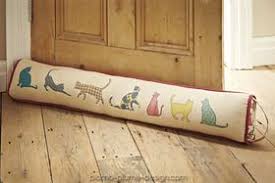 Boudin De Porte Chat Cat Prints Boudin De Porte Coussin Bas De Porte Boudin De Porte Couture