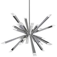 Blackjack Lighting Starburst Led Chandelier Ylighting Com
