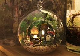 Creative Diy Totoro Terrarium Craft Kit In 2020 Terrarium Totoro Garden Terrarium