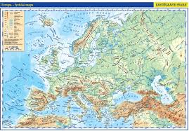 Švýcarsko je především zemí lyžování a zimních sportů. Mapa Evropa A3 Lamino Od 33 Kc Heureka Cz