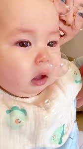 Giant Baby Snot Bubble Reaction Video