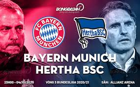 ˈfuːsbalˌklʊp ˈbaɪɐn ˈmʏnçn̩), thường được biết đến với tên gọi fc bayern münchen (phát âm tiếng đức: Nháº­n Ä'á»‹nh Bong Ä'a Bayern Munich Vs Hertha 23h00 Ngay 4 10