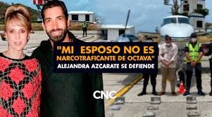  6   7  según su declaración a medios, azcárate defendió a su esposo diciendo que: Mi Esposo No Es Narcotraficante De Octava Alejandra Azcarate Se Defiende Cnc Noticias Colombia