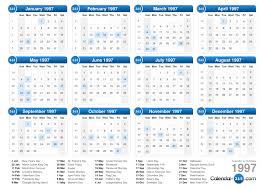 1997 Calendar