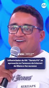 Mais um Potiguar fazendo sucesso no Programa Eliana, dessa vez foi Jackson  Melo, conhecido como “Sereia PX”, no Famosos da Internet. O influencer  tirou muitas riscadas da plateia. Acompanhe um pouco ...