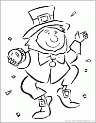 Hundreds of free spring coloring pages that will keep children busy for hours. Leprechaun Coloring Pages 2 Coloring Kids Coloring Library