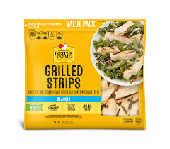 The smell when this hits the bbq is outrageous! Refrigerated Grilled Chicken Breast Strips Products Foster Farms