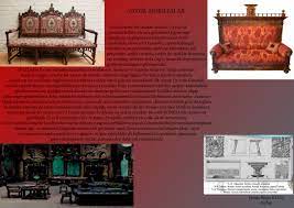 gotik mobilya tarihi ordu sehir gotik