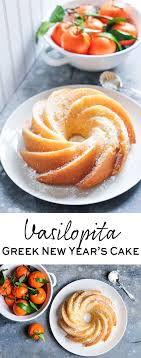 Vasilopita Greek New Year S Cake Eat Little Bird Recipe Vasilopita Recipe New Year S Cake Recipes