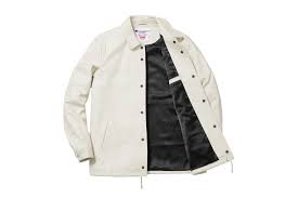 Supreme X Champion Leather Coaches Jacket Highsnobiety Coach Jacket Jackets Coach Jacket Men