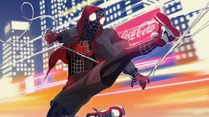 We were in painting heaven. Miles Morales Spider Verse Wallpaper Spider Man Into The Spider Verse 1927220 Hd Wallpaper Backgrounds Download