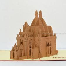 3d Vietnam Champa Temple Pop Up Card Popup Greeting Card Pop Up Cards Vietnam