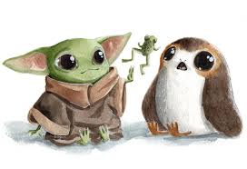 Baby Yoda By Threeleaves On Deviantart Yoda Art Yoda Wallpaper Yoda Drawing