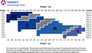 sizing charts