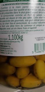 Olives Vertes Lucques L Oulibo 1 1kg