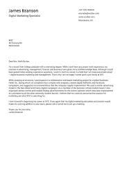 A cover letter is an essential part of your job application package and is just as important as your resume. Digital Marketing Specialist Cover Letter Example