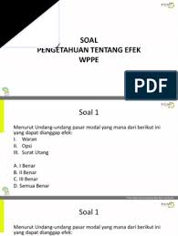 Manage and improve your online marketing. Soal Dan Jawaban Wppe Pemasaran Kompas Sekolah