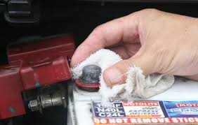 To clean the battery terminals, spray the cleaner onto the corroded terminals, making sure to cover all the affected areas. How To Clean Battery Terminals