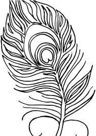 In this episode, we'll be coloring a peacock feather using colored pencils. Feather Peacock Feather Colouring Pages Clipart Full Size Clipart 3713260 Pinclipart