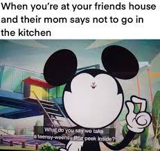 My Sister Just Randomly Showed Me This When She Was Watching Mickey Mouse And This Dumb Idea Just Came To Mind Meme By Cringe 100 Memedroid