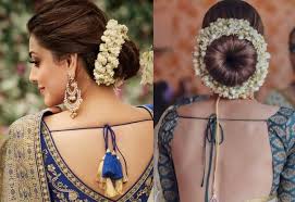 Such hairstyles are a safe choice for all kinds of wedding functions and is fitting for someone who likes to keep things simple and traditional. 21 Simple Indian Hairstyle For Saree Indian Fashion Ideas Indian Fashion Ideas