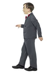 Say the magic words to bring this dummy doll to life in the slappy mask! Smiffys Goosebumps Slappy The Dummy Costume Child 42944 Escapade