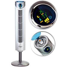 Ozeri Ultra 42 In Wind Fan Adjustable Oscillating Tower Fan With Noise Reduction Technology Ozf1 Tower Fan Wind Fan Retro Fan