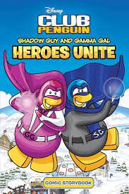 After the first showing, whenever this stage play returned there has been minor image provided to me by detpenguin. Club Penguin Shadow Guy And Gamma Gal Heroes Unite Scholastic Kids Club