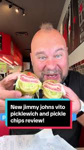 New Jimmy John's Vito Picklewich & Pickle Chips Review