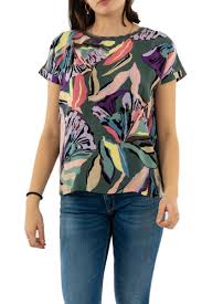 Retrouvez la dernière collection et craquez sur les pièces confortables et stylées de cette saison. Tee Shirt Street One Femme 314665 Vert