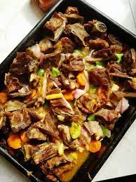 Oven Grilled Goat Meat Simple Recipe Zambian Kitchen Goat Meat Goat Recipes African Food
