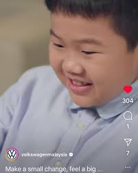 好过瘾的拍摄，我最爱的英语稿😍多多益善🤩 Thanks @volkswagenmalaysia for having me as main kid  in their latest promotional video shooting, I have lots of dialogue in  English which make me love… it so much, thanks Director @linglowww