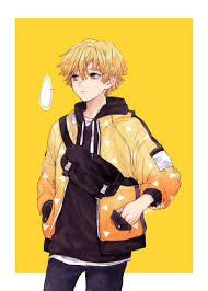 Zenitsu Agatsuma In 2020 Anime Demon Anime Cute Anime Boy
