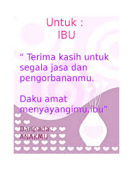 Ikhlas dengan ucapan terima kasih. Contoh Kad Ucapan Bm
