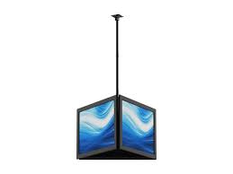 Check spelling or type a new query. Monoprice Commercial Series Triple Sided Ceiling Tv Mount Bracket For Tvs 32in To 65in Max Weight 66lbs Per Screen Monoprice Com