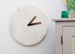 Cullen Wandklok Marmer En Koper Clock Marble Copper