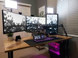 Home Office Streaming Studio In 2020 Home Office Setup Streaming Setup Room Setup