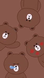  Kartu Lucu Beruang Coklat Wallpaper Kartun