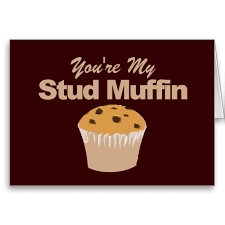 Funny Valentines Day Cards Stud Muffin Holiday Card Zazzle Com Funny Valentines Cards Funny Love Cards Funny Valentine