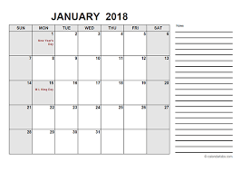 2018 Calendar Pdf Calendar Excel Calendar Template Calendar Template Formal Letter Template