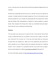 Not only will this relieve the pressure of getting back together but also you will gain their. To Win Back Ex Girlfriend How Friends Help Get Your Ex Girlfriend B
