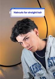 Stylish Haircuts for Straight Hair: Richard Rios Look
