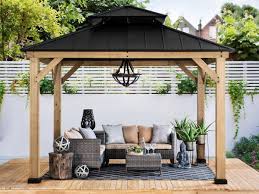 8) grill and gazebo in one. Best Outdoor Gazebos Of 2021
