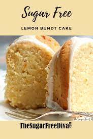 You're on a diet, you can't have a cheese cake right? Sugar Free Lemon Bundt Cake Sugar Free Recipes Desserts Sugar Free Cake Recipes Sugar Free Baking